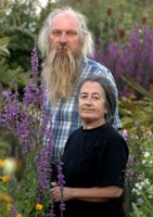 Brian and Josse Emerson in Hilltop Garden,photo by Philip Smith